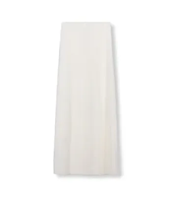Refined Department ladies knitted long skirt anine creamy white R2412291620