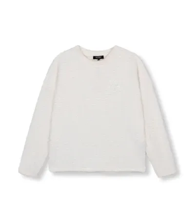 Refined Department ladies kinnted oversized cropped swe creamy white R2412891618