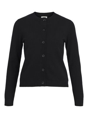 Object OBJTHESS L/S SHORT CARDIGAN NOOS Black 23043508 Object OBJTHESS L/S SHORT CARDIGAN NOOS Black 23043508