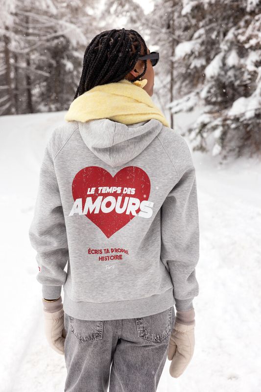 My Jewellery Le temps des amours hoodie Grey MJ12406