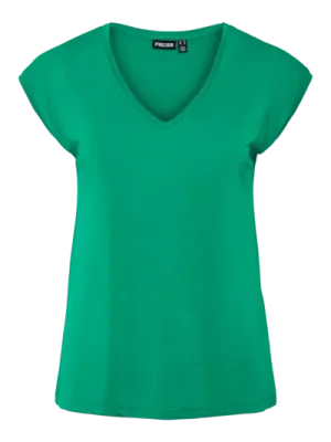Pieces PCKAMALA TEE JRS NOOS BC Simply Green 17095260
