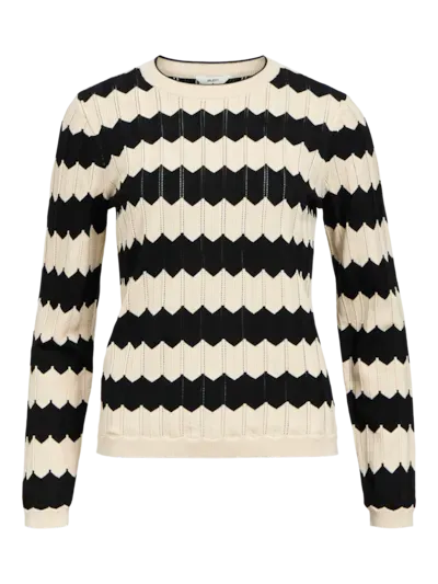 Object OBJEBBA L/S RE KNIT PULLOVER NOOS 183539001 23045708