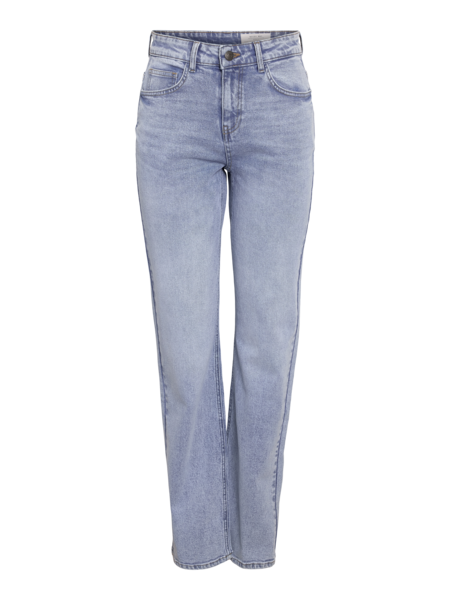 Noisy May NMMONICA HW STRAIGHT JEAN AZ359LB N: Light Blue Denim 27032650