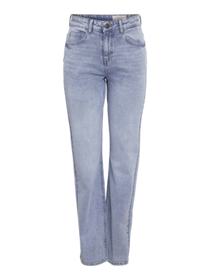 Noisy May NMMONICA HW STRAIGHT JEAN AZ359LB N: Light Blue Denim 27032650