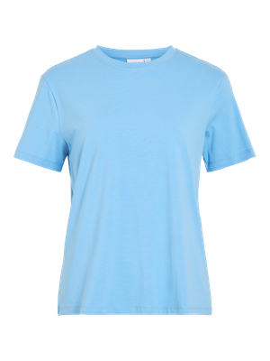Vila VINORA S/S T-SHIRT - NOOS Blissful Blue 14103448