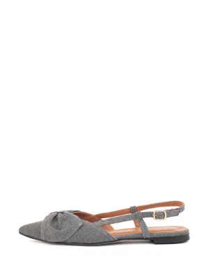 Babouche Lifestyle slingback light grey Sofie-33