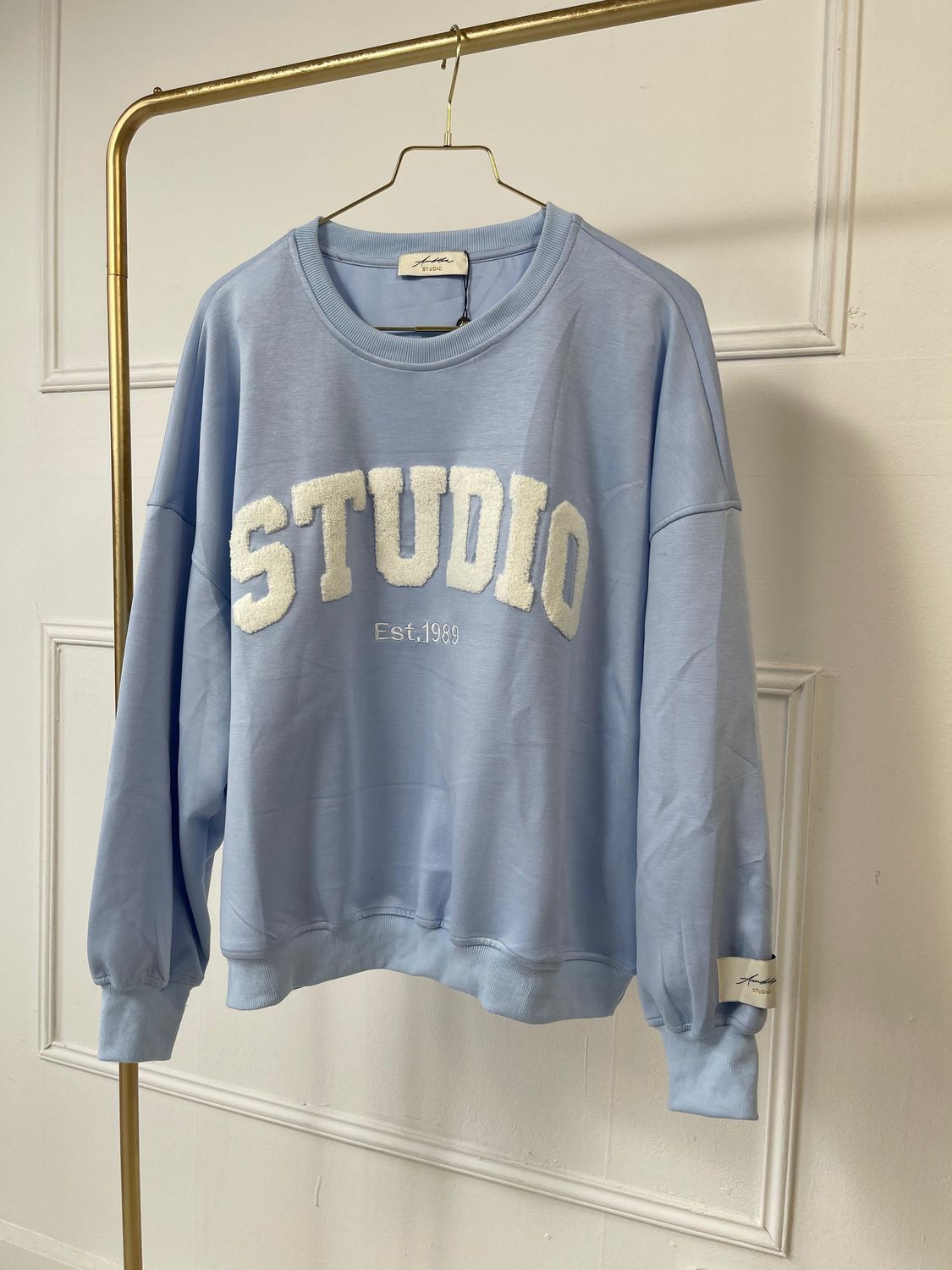 Ambika sweater blauw Studio sweater