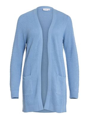 Vila VIDALO L/S KNIT CARDIGAN- NOOS Blissful Blue 14097125