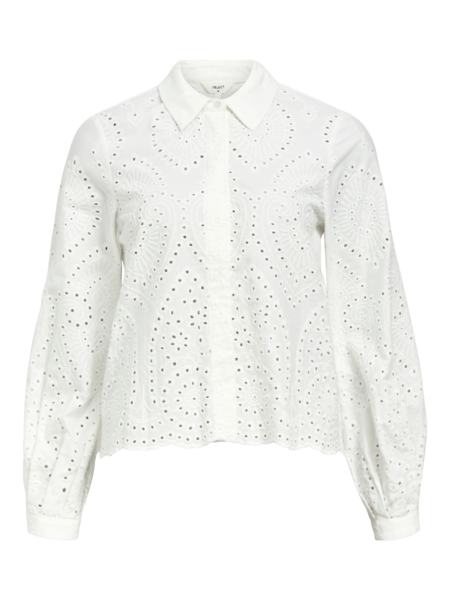 Object OBJBITTEN L/S RE SHIRT NOOS Cloud Dancer 23045717