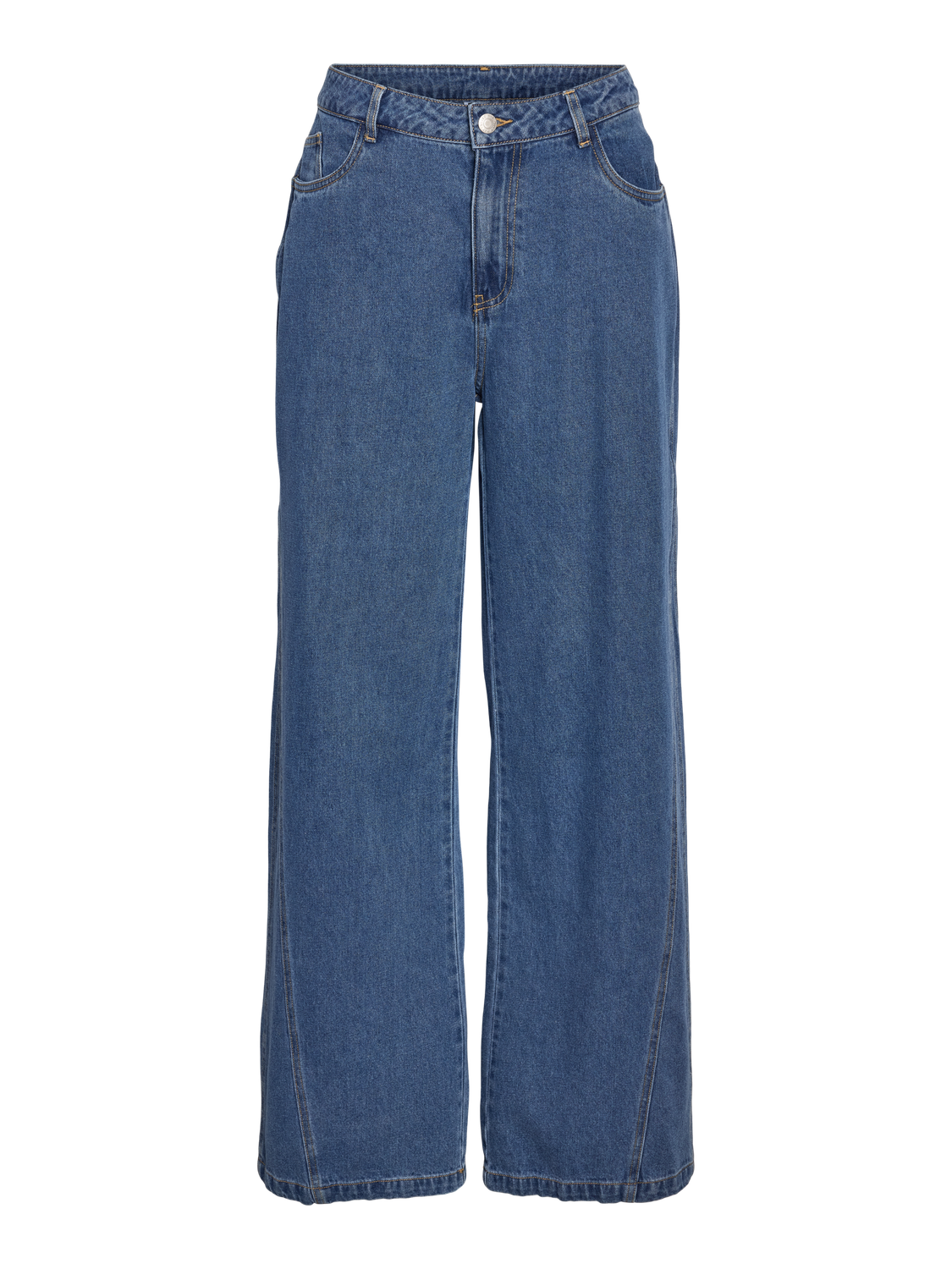 Noisy May NMROBIE HW WIDE LEG JEANS BS007MB Medium Blue Denim 27033685