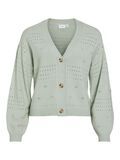 Vila VIRIL V-NECK L/S KNIT CARDIGAN - NO: Silt Green/DARK MELA 14102703