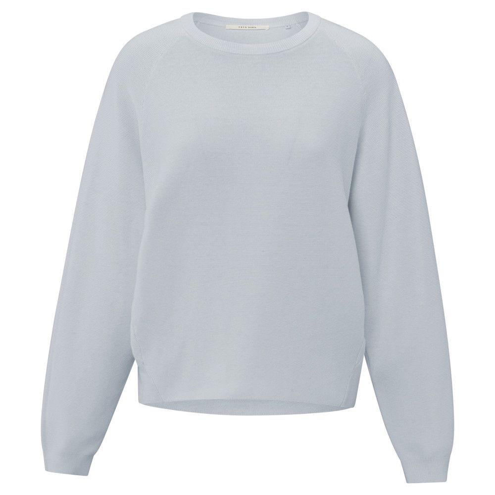 YaYa Sweater with seam details GRAY DAWN BLUE MELAN 01-000442-502