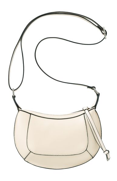 YaYa Leather Small Crossbody Bag OFF WHITE 03-003075-502