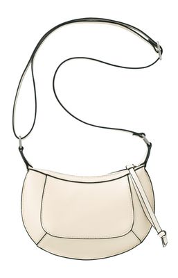 YaYa Leather Small Crossbody Bag OFF WHITE 03-003075-502 YaYa Leather Small Crossbody Bag OFF WHITE 03-003075-502
