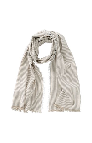 YaYa Stripe Scarf SAND 03-501042-502