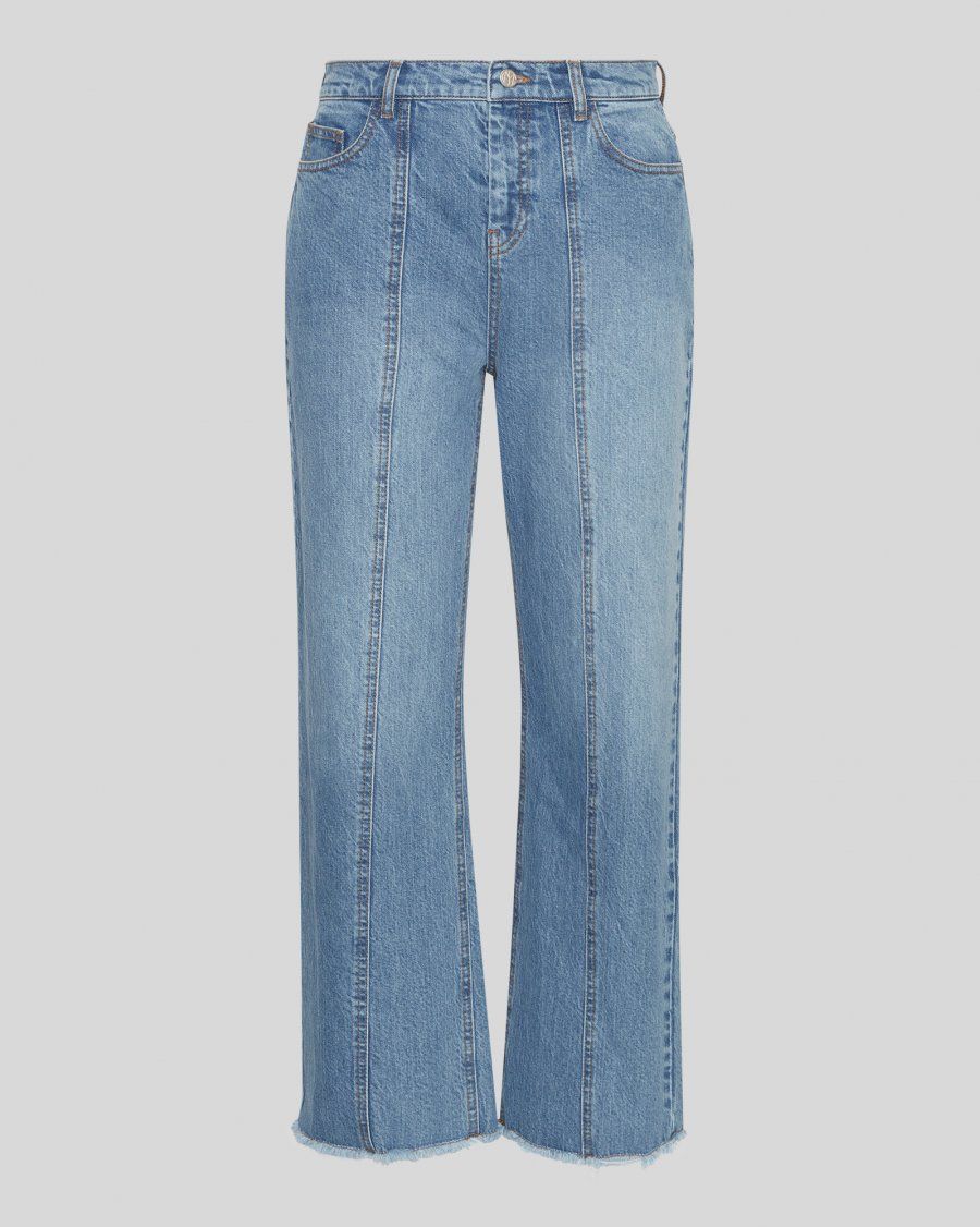MSCH Copenhagen MSCHEli Ada HW Straight Ankle Jeans mid blue wash 18851