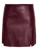 Noisy May NMCLARA PENNY PU HW SLIT SKIRT NOOS Windsor Wine 27021277 Noisy May NMCLARA PENNY PU HW SLIT SKIRT NOOS Windsor Wine 27021277