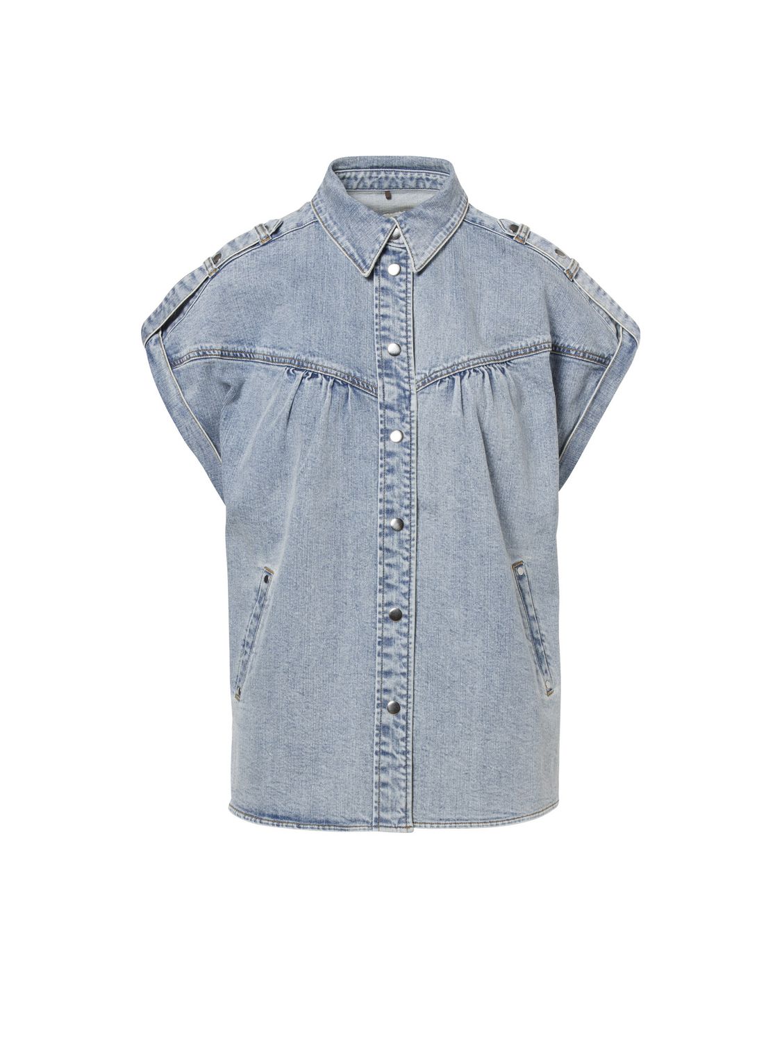 Beaumont VAYEN Denim Gilet denim BC11110251