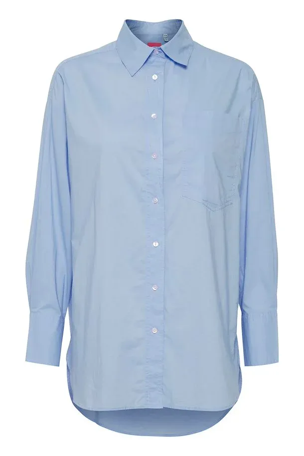 The Jogg Concept JCHELENA SHIRT - LIGHT WOVEN:Shirts/ Cashmere Blue 22800010