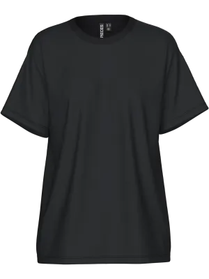 Pieces PCSKYLAR SS OVERSIZED TEE NOOS Black 17146654