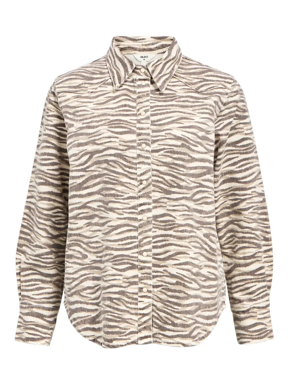 Object OBJSERISA LS RE SHIRT E PS 25 Sandshell/Morel zebr 23046979