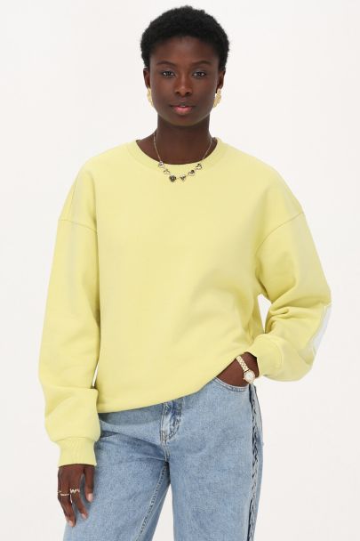 My Jewellery Bonheur sweater Yellow MJ12714