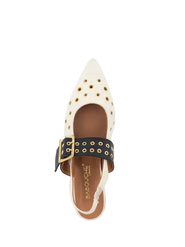 Babouche Lifestyle loafer beige-black light beige black G-SAMEE-1