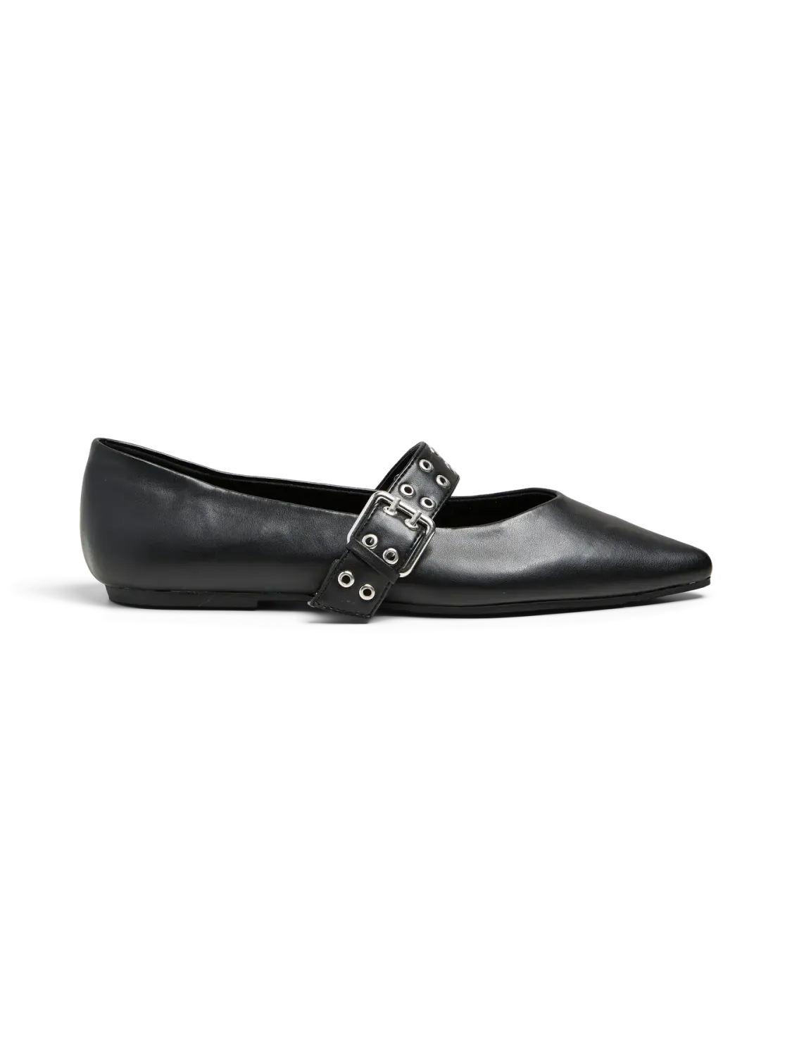 Pieces PCSAGA BUCKLE BALLERINA Black 17156842