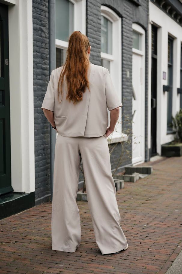 Ambika jasje split Light Taupe 60195