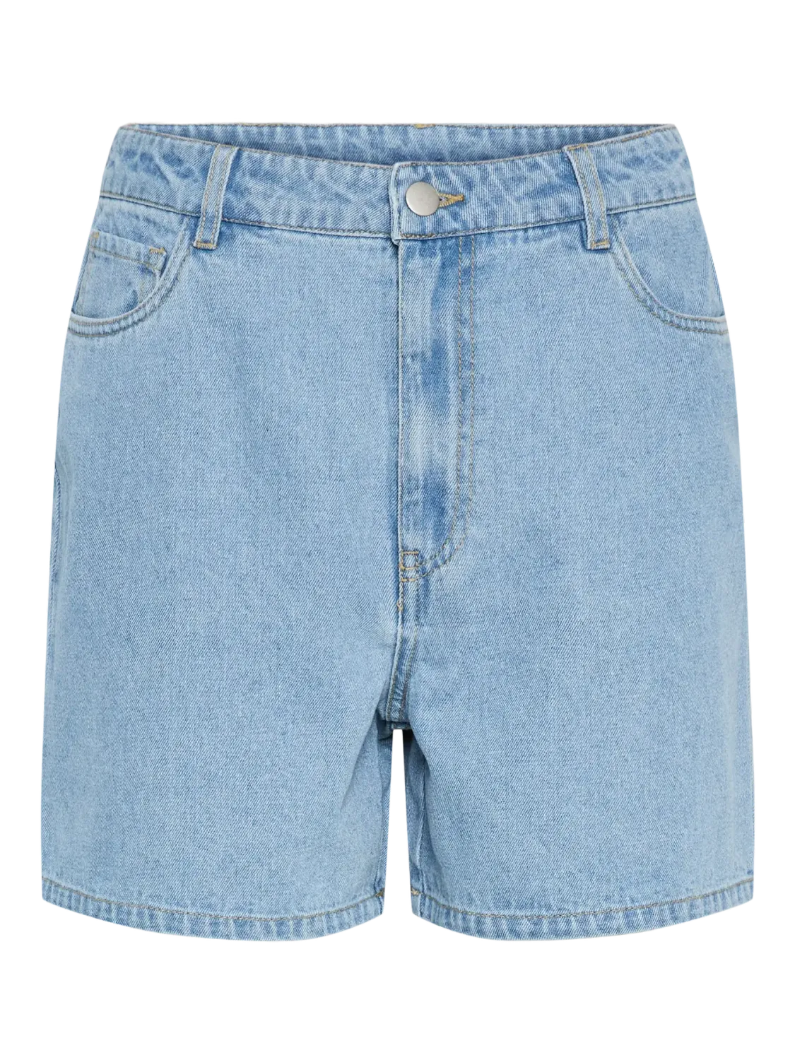 Pieces PCABBI MW SHORTS NOOS Light Blue Denim 17153448