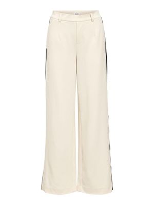 Object OBJLISA WIDE PANT AOP NOOS Sandshell/Black track col 23040544