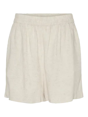 Pieces PCPIA MW SHORTS WVN NOOS Birch/MELANGE 17152062