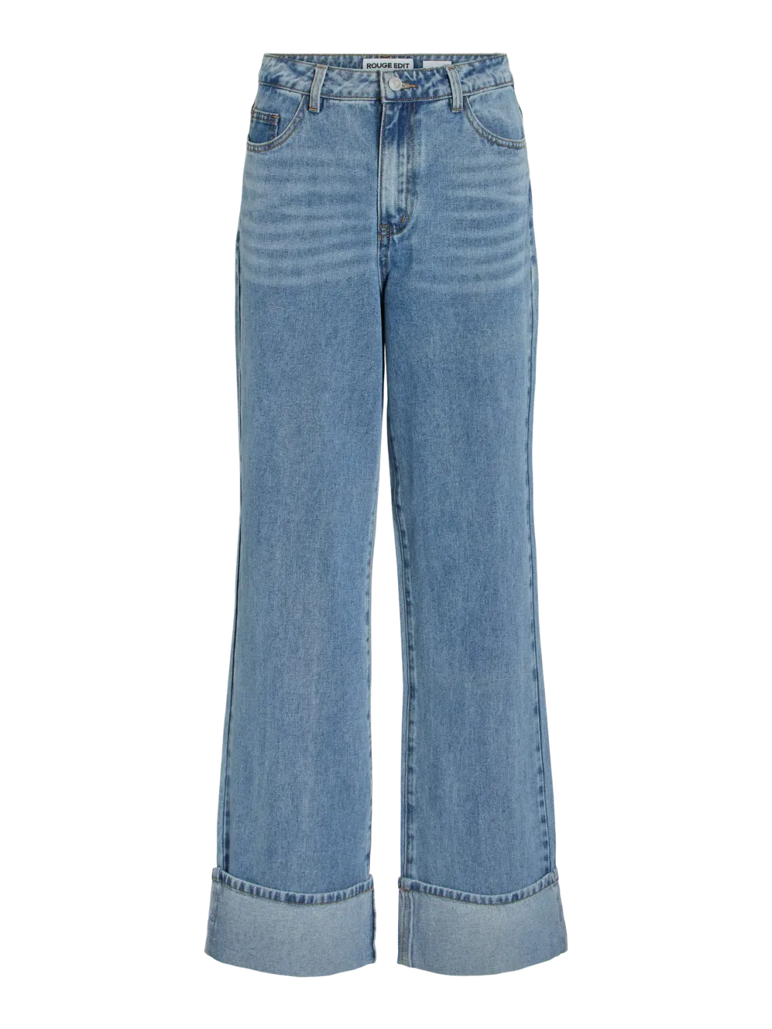 Vila ROUJOLIE HW  WF F/L JEANS Light Blue Denim 14105758