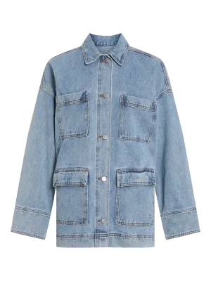 Vila ROUJOLIE LS DENIM JACKET Light Blue Denim 14106268