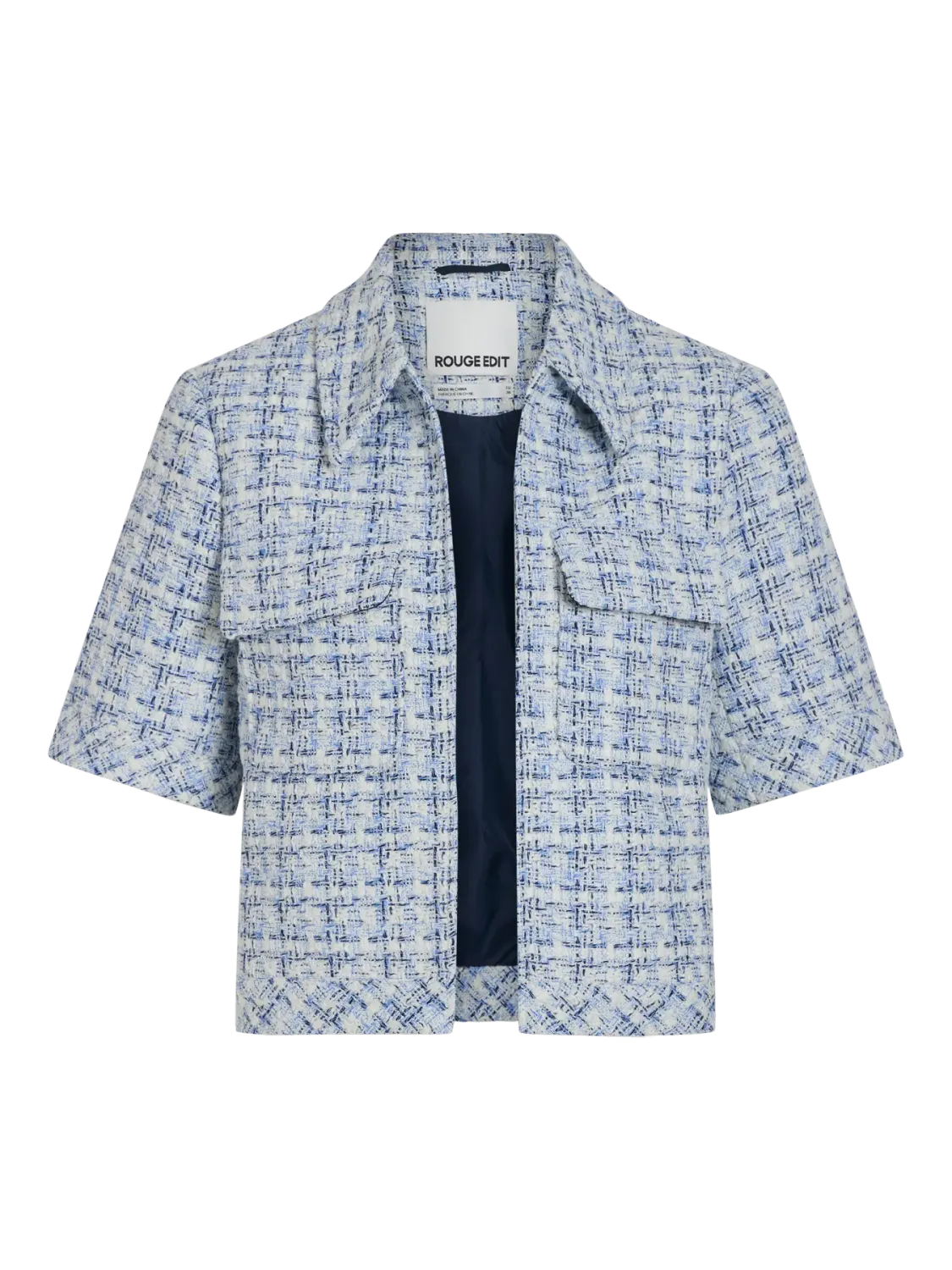 Vila ROUNANTES 2/4 SHORT BLAZER Little Boy Blue 14105804