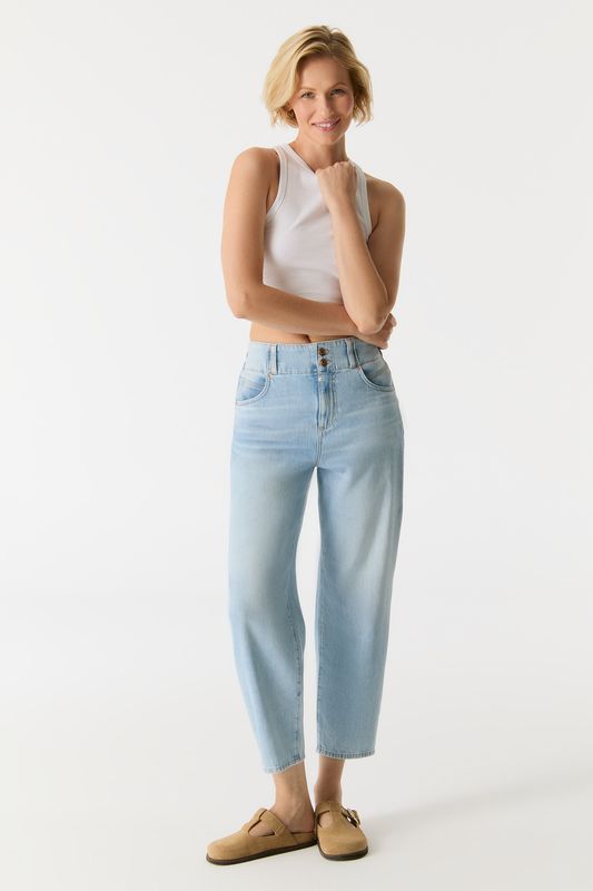 Cup Of Joe Denim balloon fit Light Blue Jasmin