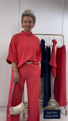 Frenkie the Label Top Joy coraal Joy