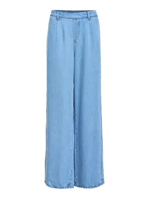 Object OBJFRAME LISA WIDE MW PANTS NOOS Light Blue Denim 23045548