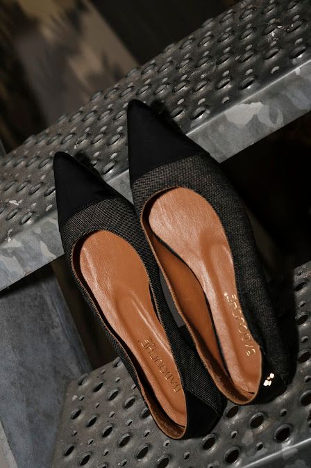 Babouche Lifestyle Ballerina black Becca-76