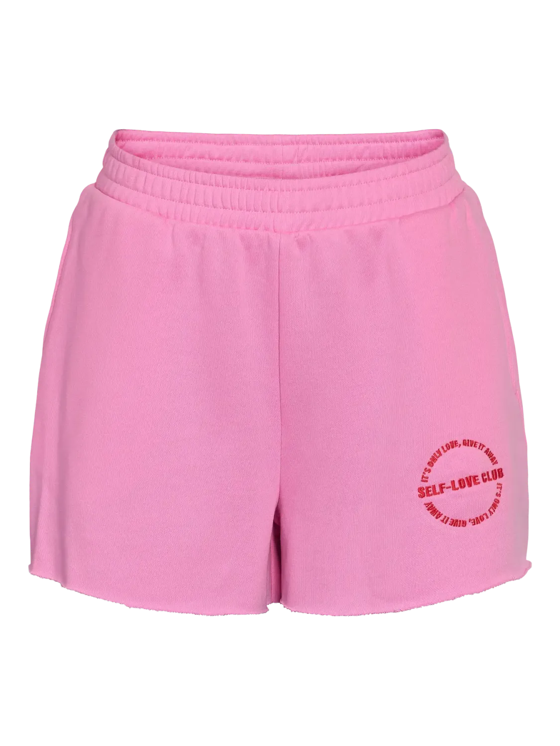 Noisy May NMASTON SWEAT SHORTS JRS Bonbon/EMBROID. TOMA 27033245