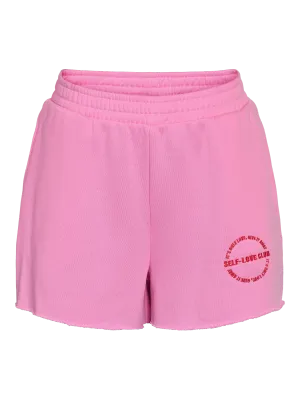 Noisy May NMASTON SWEAT SHORTS JRS Bonbon/EMBROID. TOMA 27033245