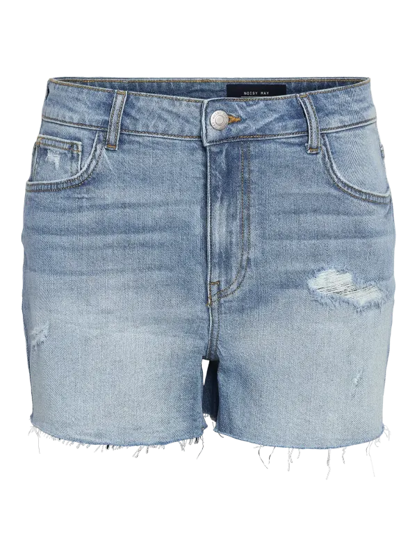 Noisy May NMROLLA NW REGULAR SHORT AZ428LB Light Blue Denim 27033668