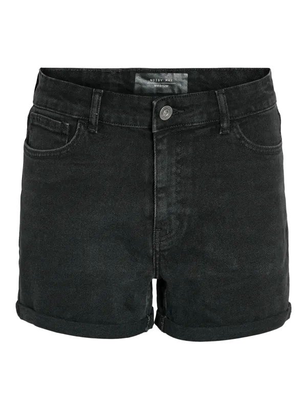 Noisy May NMMONI HW DNM SHORTS AZ360BL NOOS Black Denim 27029491