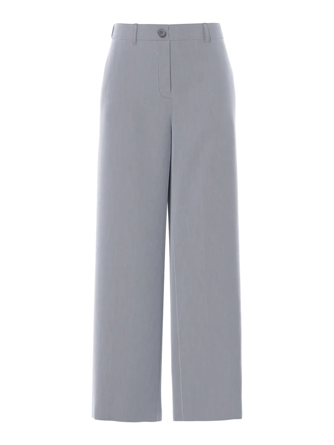 Pieces PCKAMIL HW WIDE PANT NOOS BC Light Grey Melange 17155335