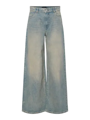 Pieces PCSELMA MW WIDE DENIM JEANS 184420001 17157434