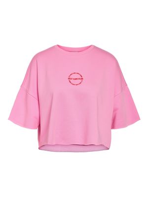Noisy May NMASTON 2/4 O-NECK SWEAT JRS Bonbon/EMBROID. TOMA 27033247