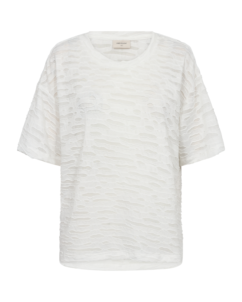 Freequent FQRIA-TEE Star Off-white 205610