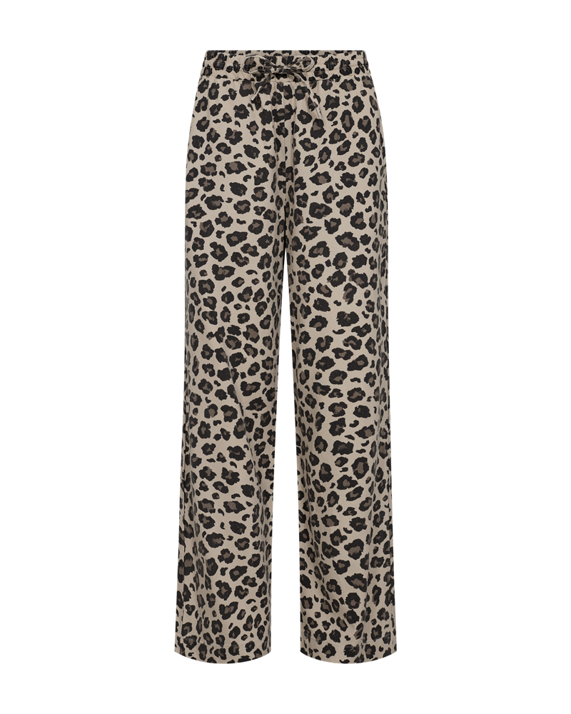Freequent FQLAVISCO-PANTS Sand Melange w. Black 206290