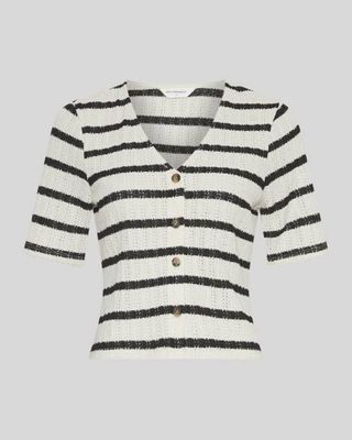 MSCH Copenhagen MSCHKenja 2/4 Top STP turtledove/blk 19105