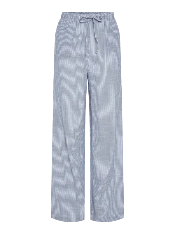 Pieces PCAPIA HW WIDE PANTS MM WVN Coronet Blue/Bright 17155308